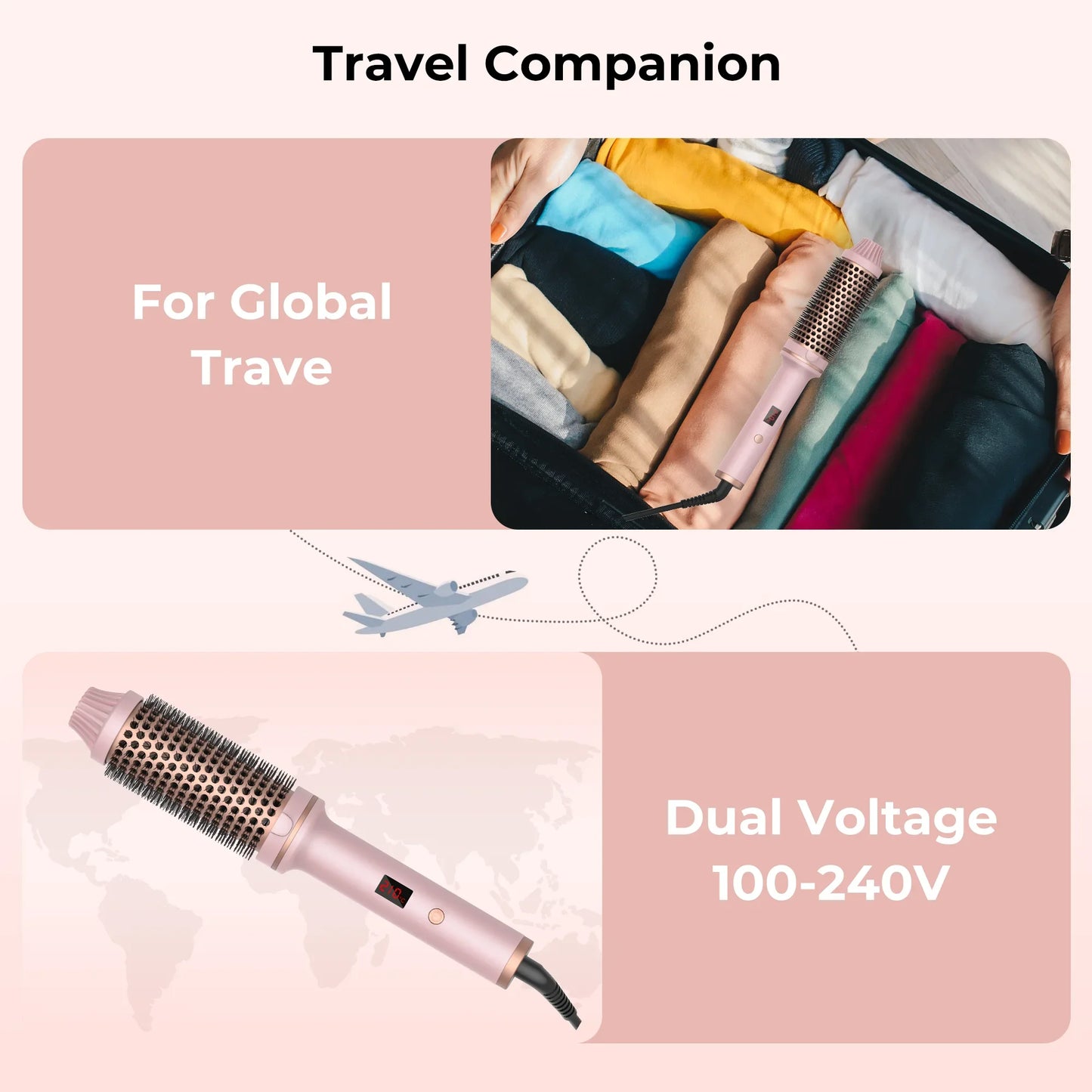 CurlCrush™ 4-in-1 Thermal Styling Brush