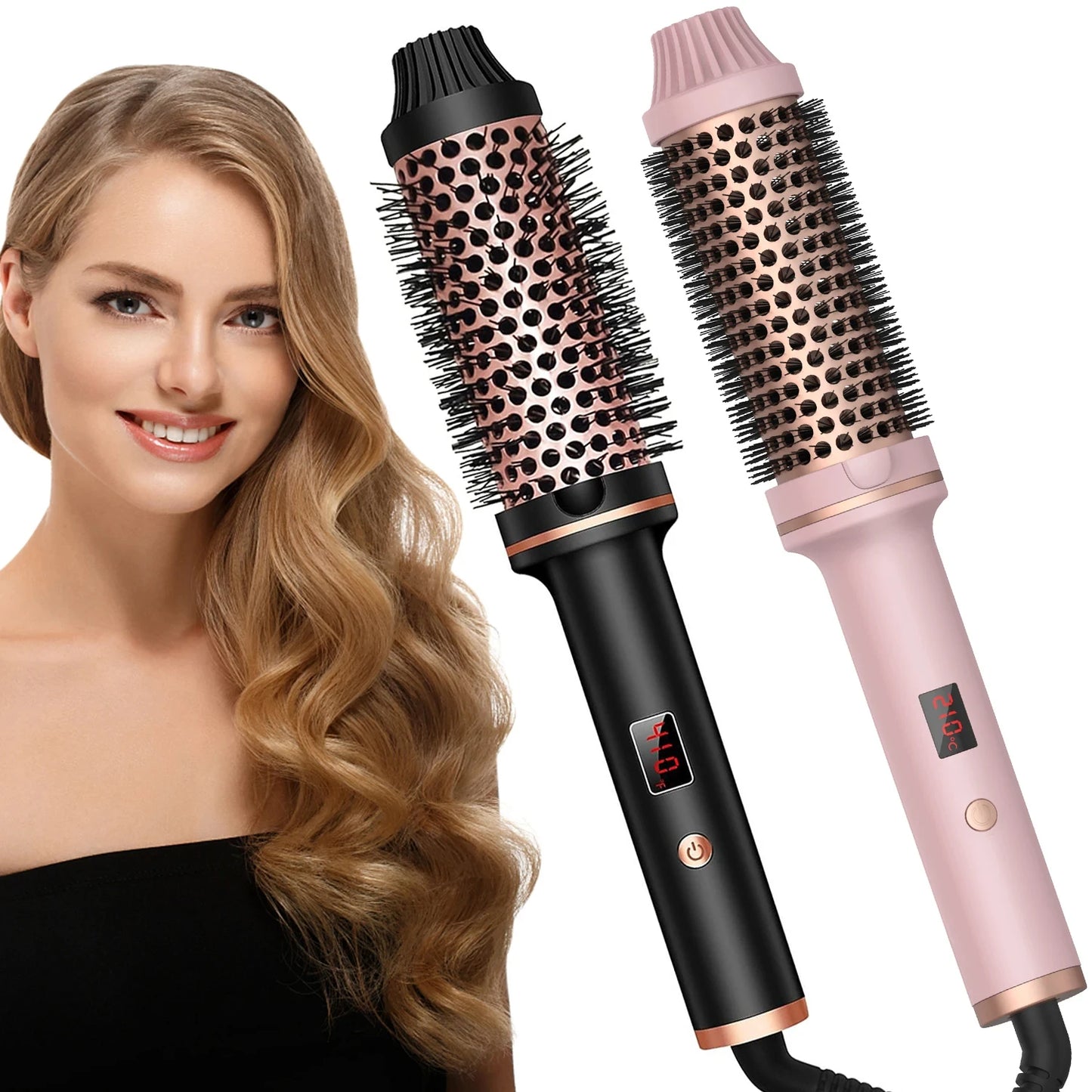 CurlCrush™ 4-in-1 Thermal Styling Brush
